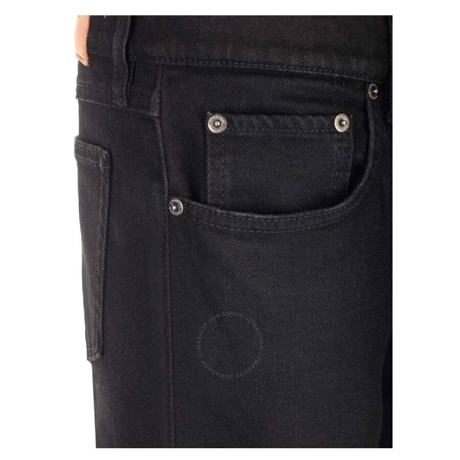 Burberry Straight-Leg Stretch-Cotton Jeans - 3