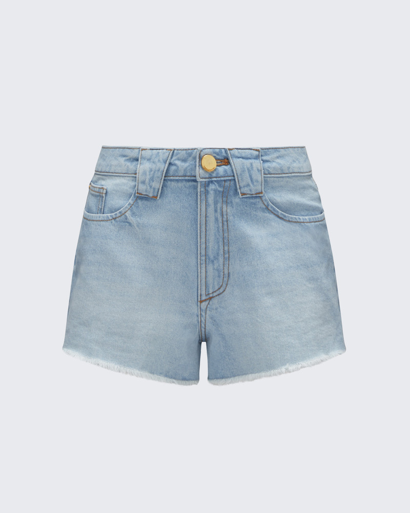 Low-Rise Denim Short 1
