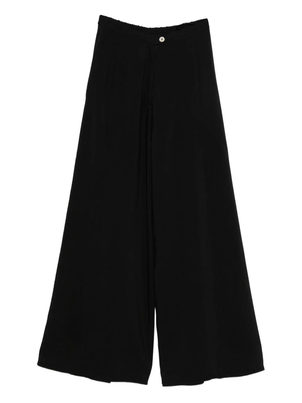 button pleated trousers - 1