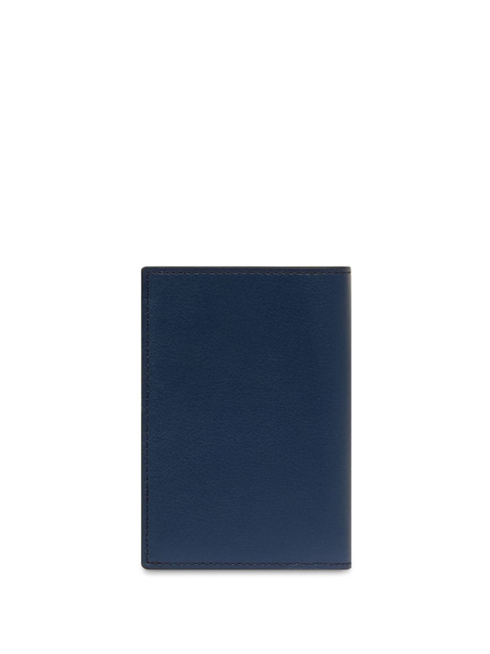 logo-embossed tri-fold wallet - 2