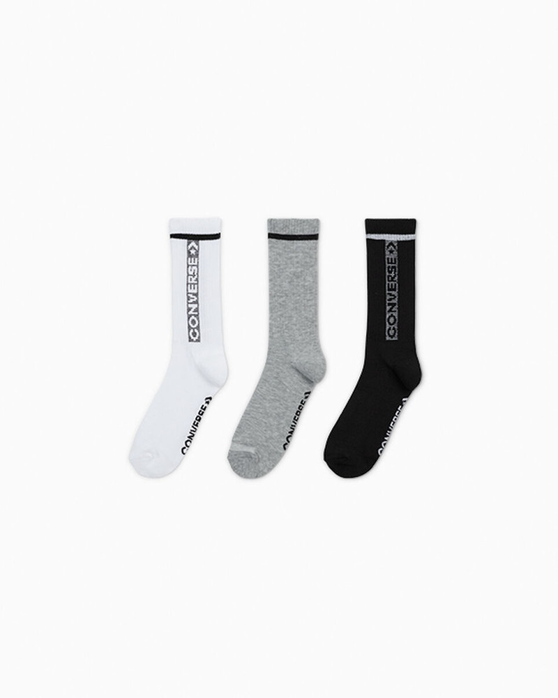 3-Pack Logo Crew Socks 1