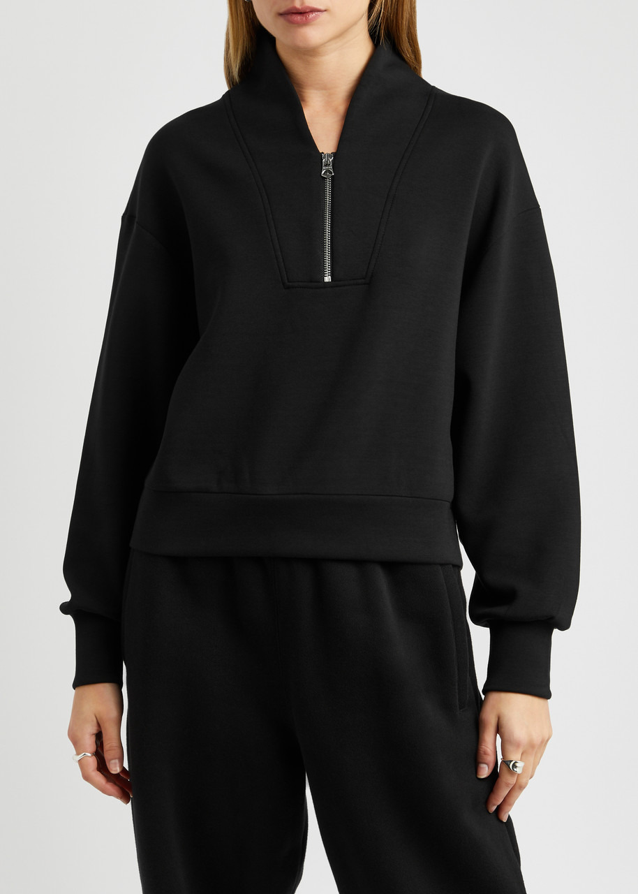 Davidson half-zip stretch-jersey sweatshirt - 2