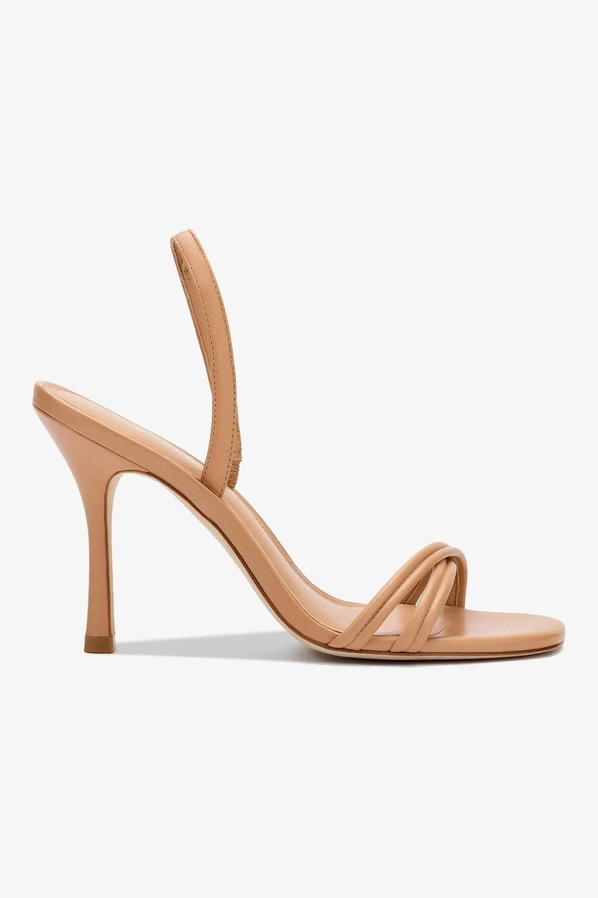 Annie Sandal In Tan Leather - 1
