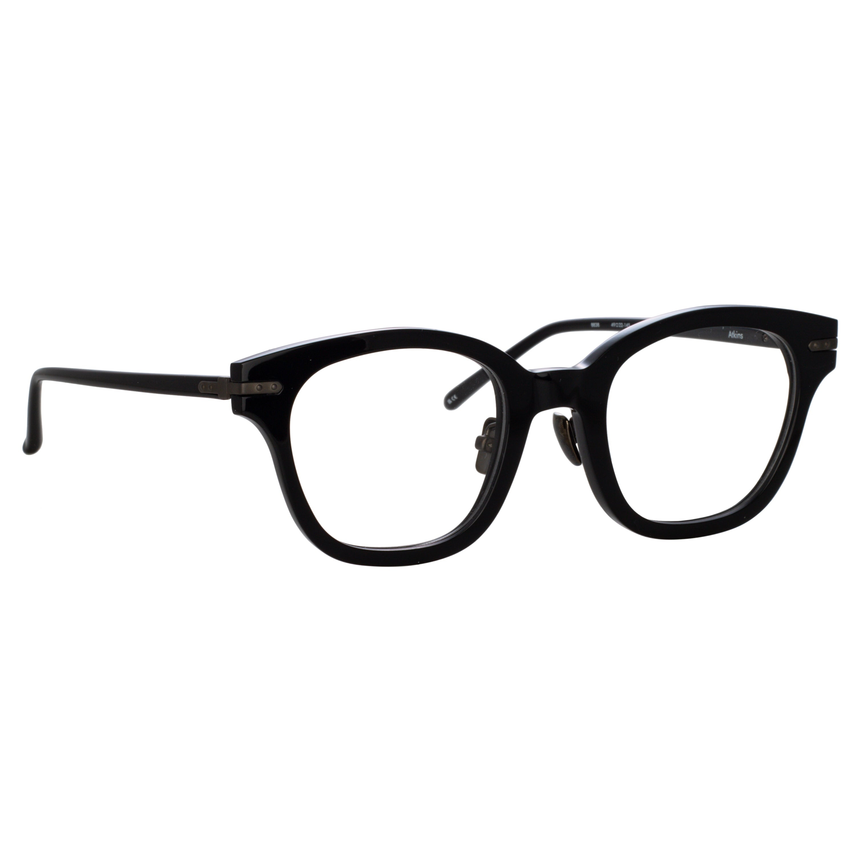 ATKINS A OPTICAL D-FRAME IN BLACK (ASIAN FIT) - 3