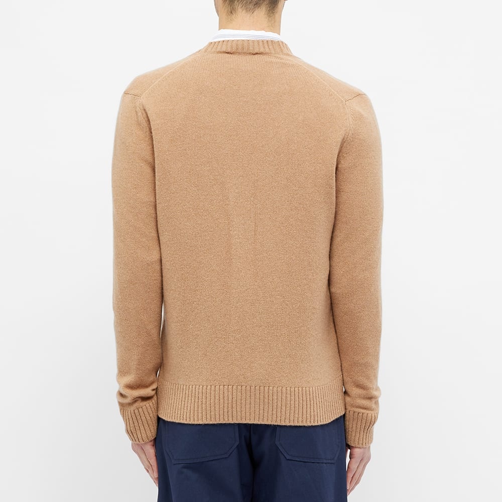 Maison Kitsuné Fox Lambswool Cardigan - 5