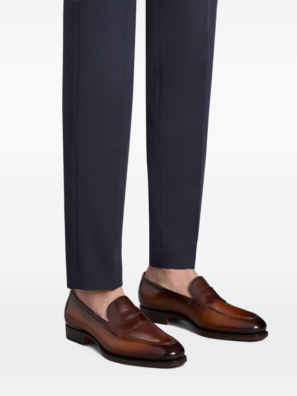 leather loafers - 6