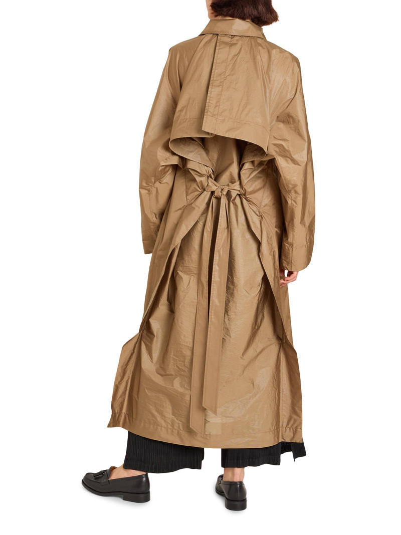 Women's Aerial Steel Trench Coat - Beige 6