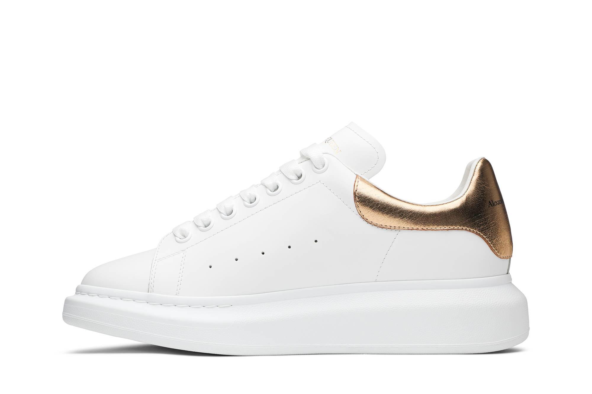 Alexander McQueen Oversized Sneaker 'White Gold' - 3