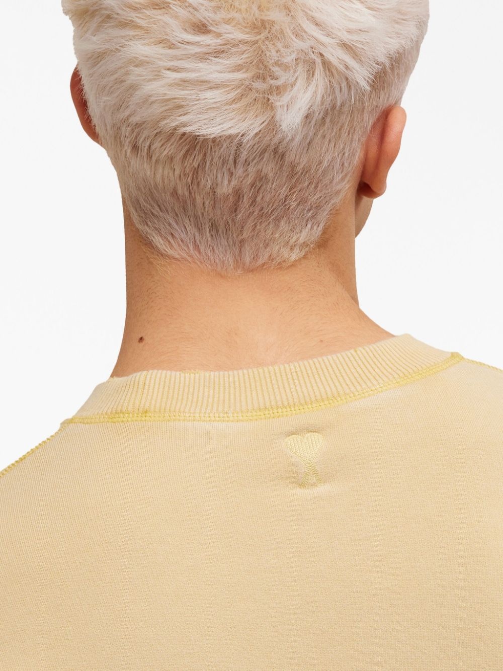 logo-embroidered cotton sweatshirt - 6