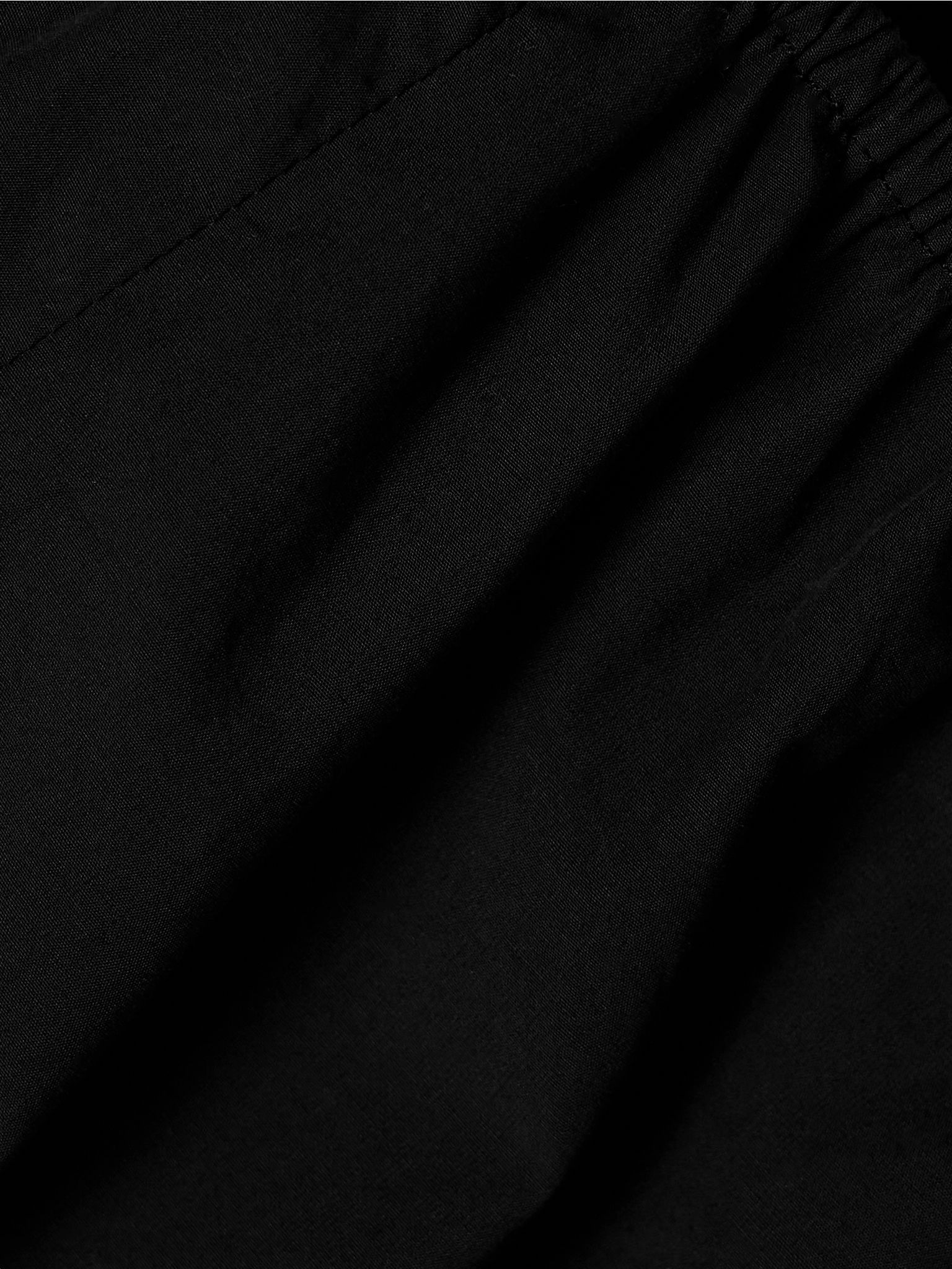 Eliot cotton-poplin shorts Black - 5