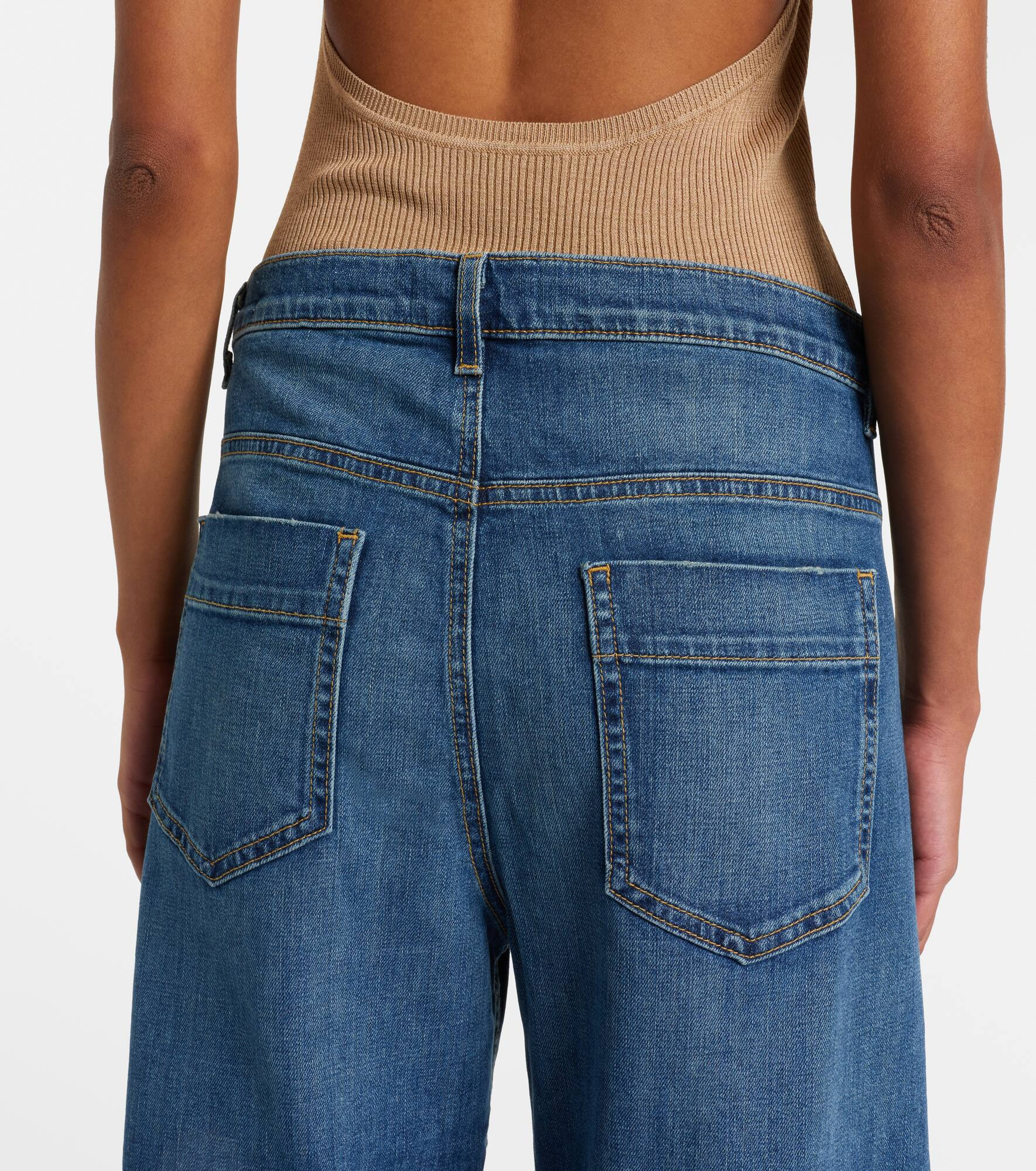Tribeca barrel-leg jeans - 6