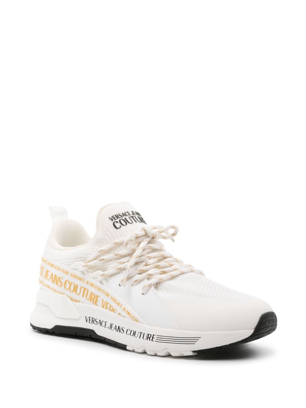Dynamic logo-strap sneakers - 2
