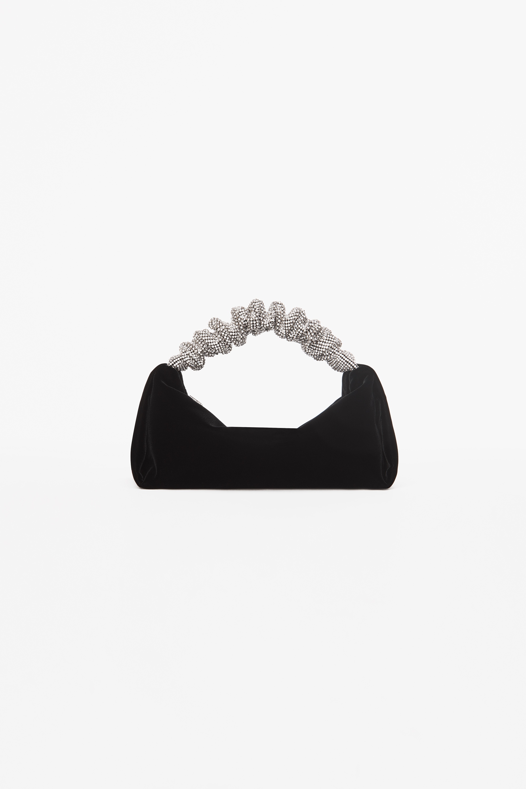 SCRUNCHIE MINI BAG IN VELVET - 1