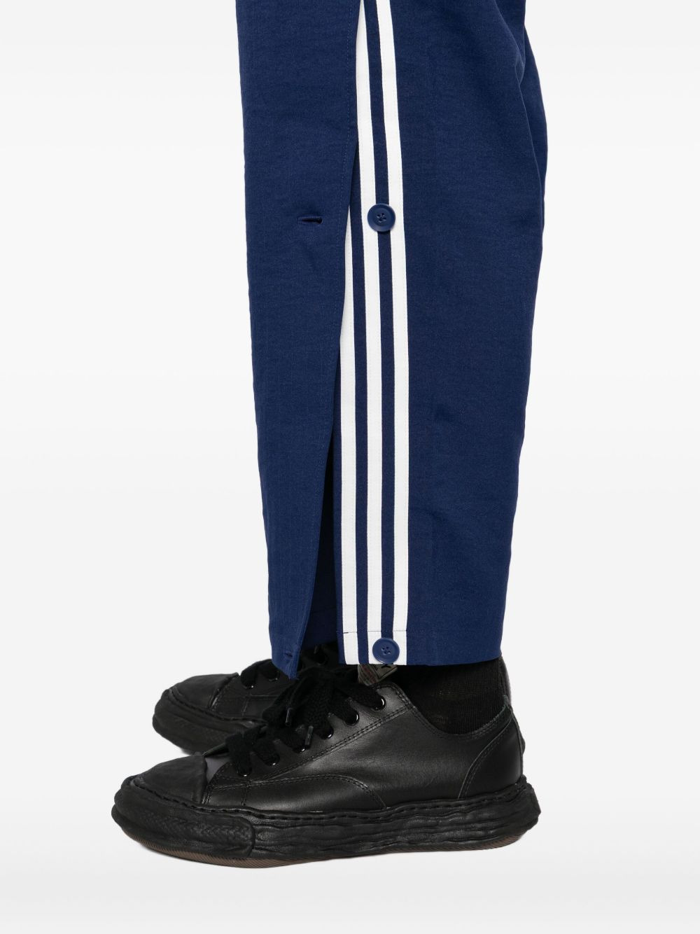 belted straight-leg trousers - 5