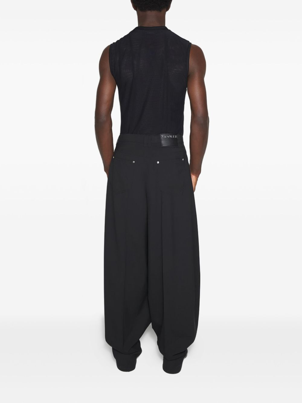 panelled sleeveless tank top - 3