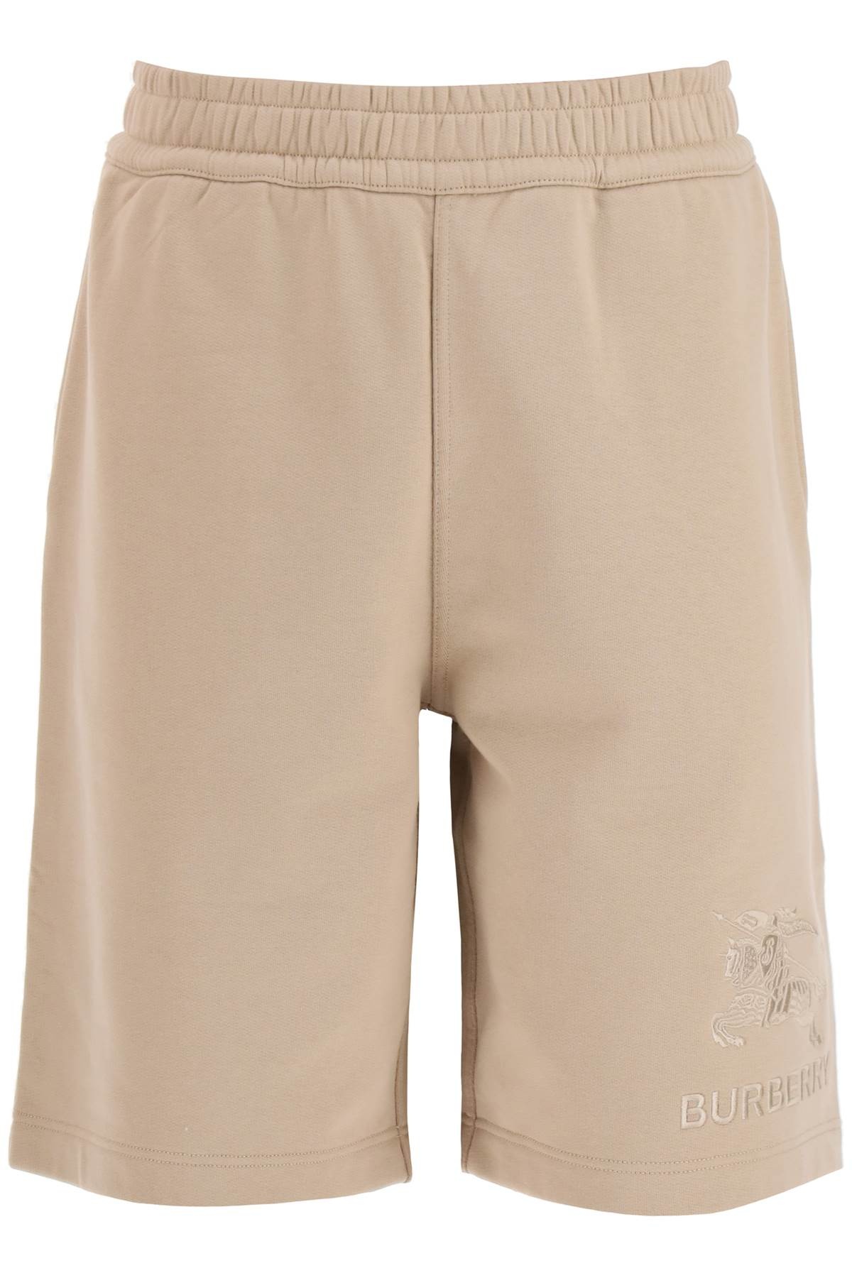 Burberry Taylor Sweatshorts With Embroidered Ekd Men - 1