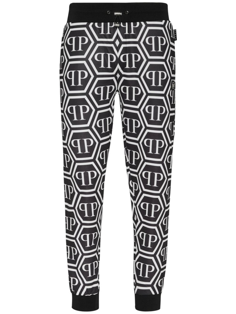 monogram track pants 1