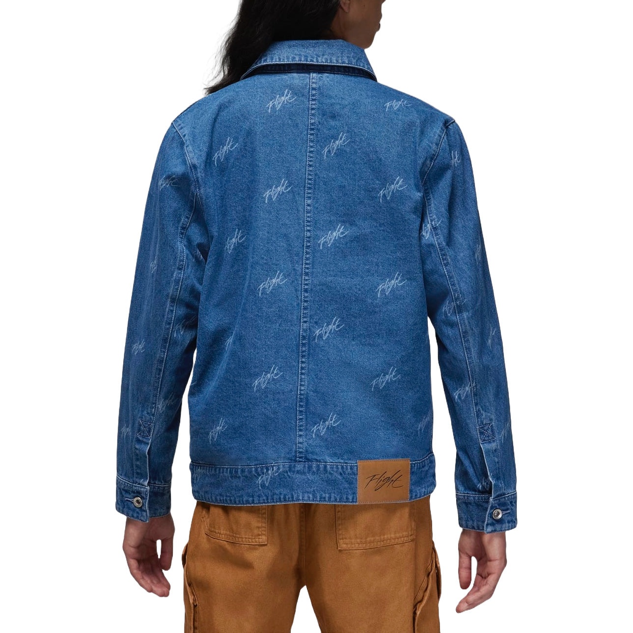 Air Jordan Flight Heritage Denim Jacket Asia Sizing 'Stone Blue' FN4650-436 - 2