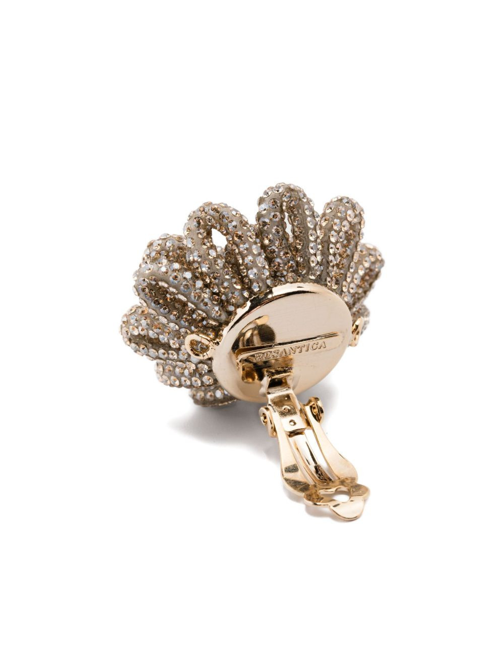 flower-shaped earring - 3
