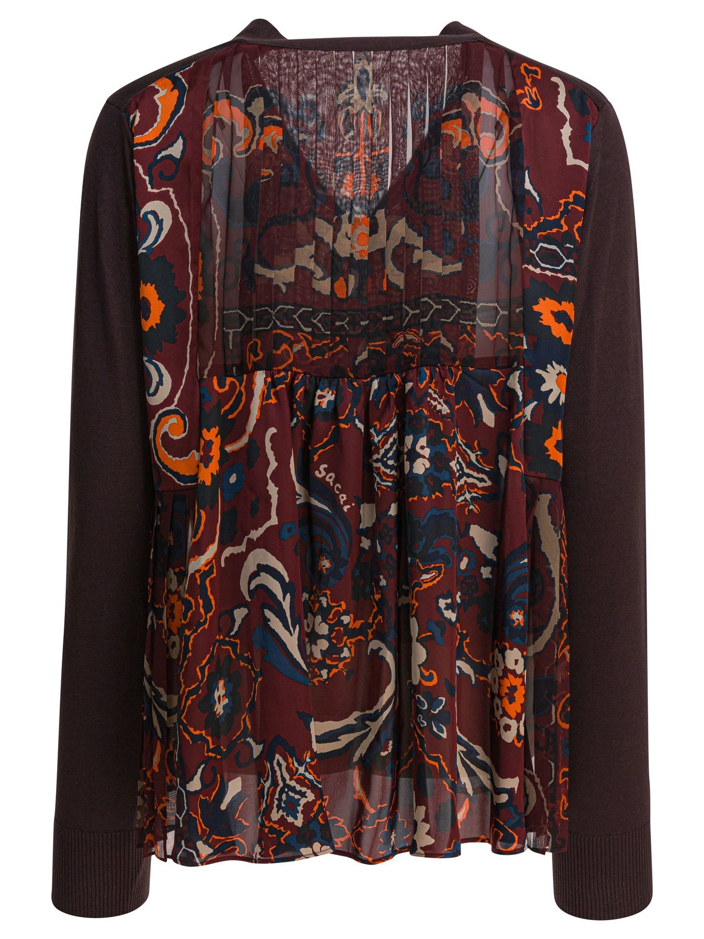 Sacai Women Cardigan With Floral Print - 2