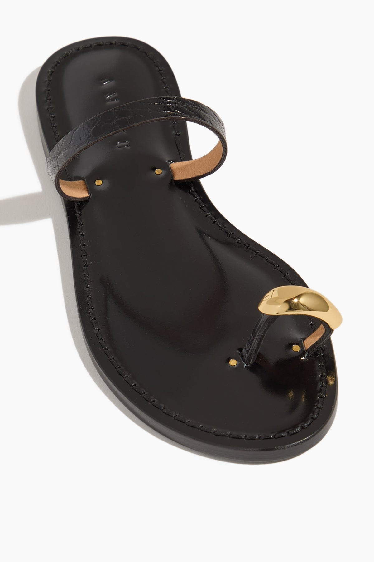 The Kibera Sandal in Black - 4