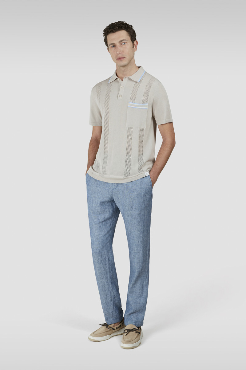 Paul & Shark POLO SHIRT IN FRESH COTTON WITH ASYMMETRIC POCKET outlook