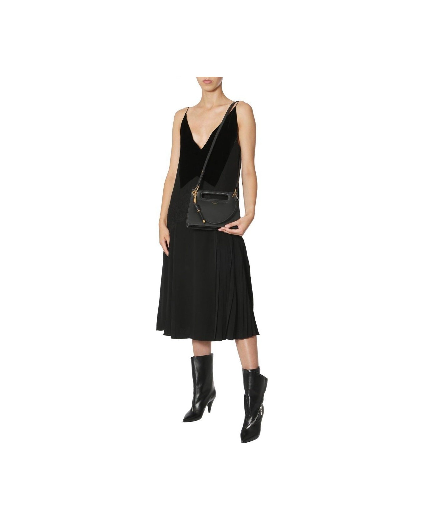 Sleeveless Flared Dress - 3
