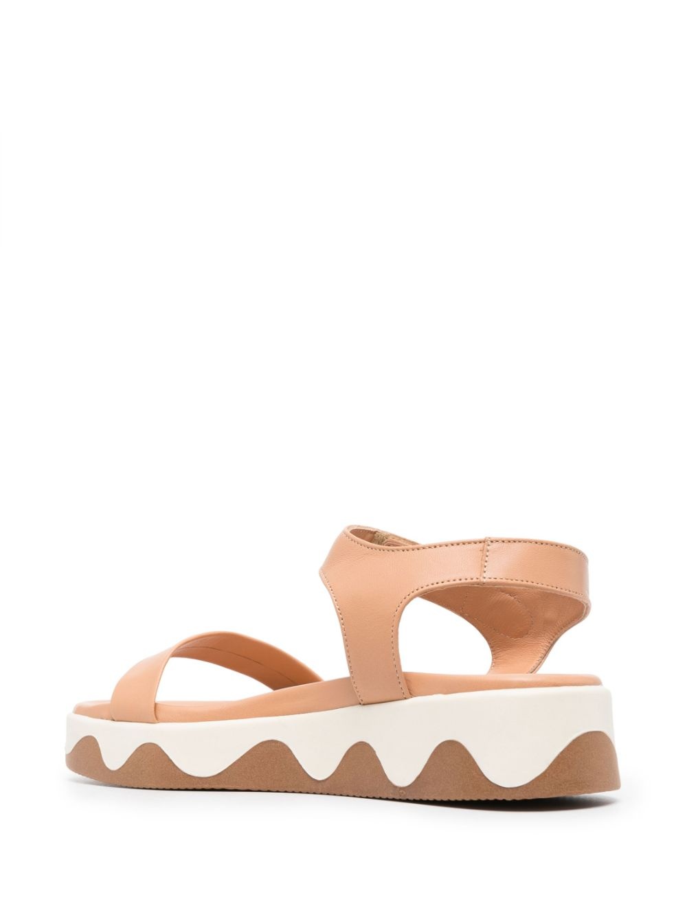 Salamina wave-detail sandals - 3