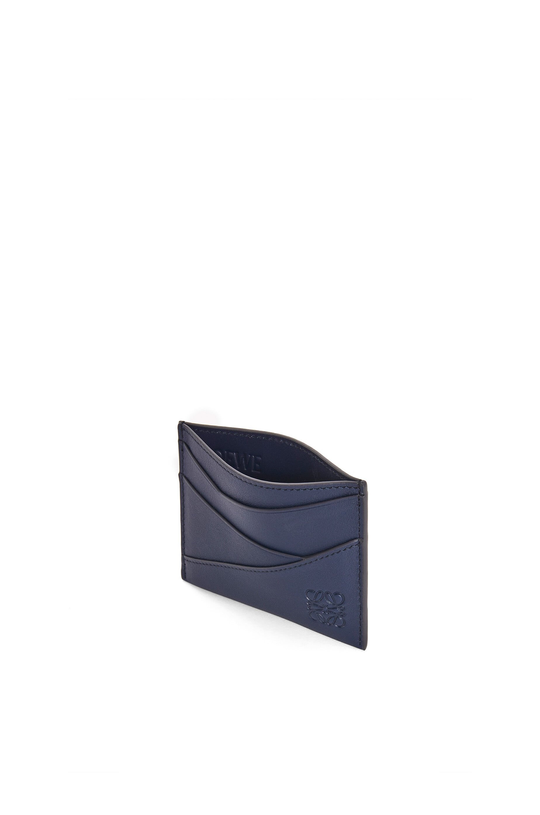 Puzzle plain cardholder in classic calfskin - 2