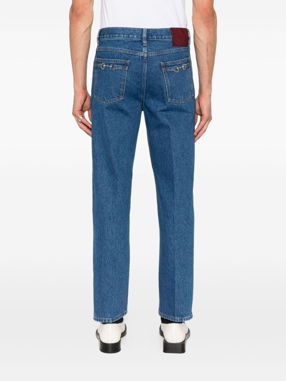 Slim fit denim cotton jeans - 4