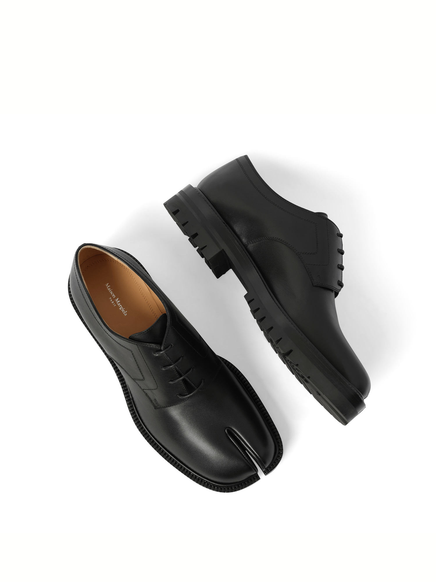 Tabi County Lace-Up in Black - 4