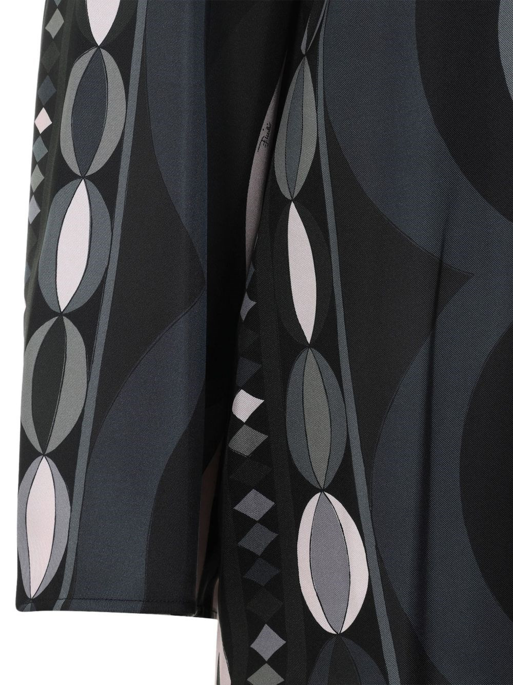 Printed silk maxi dress - 4