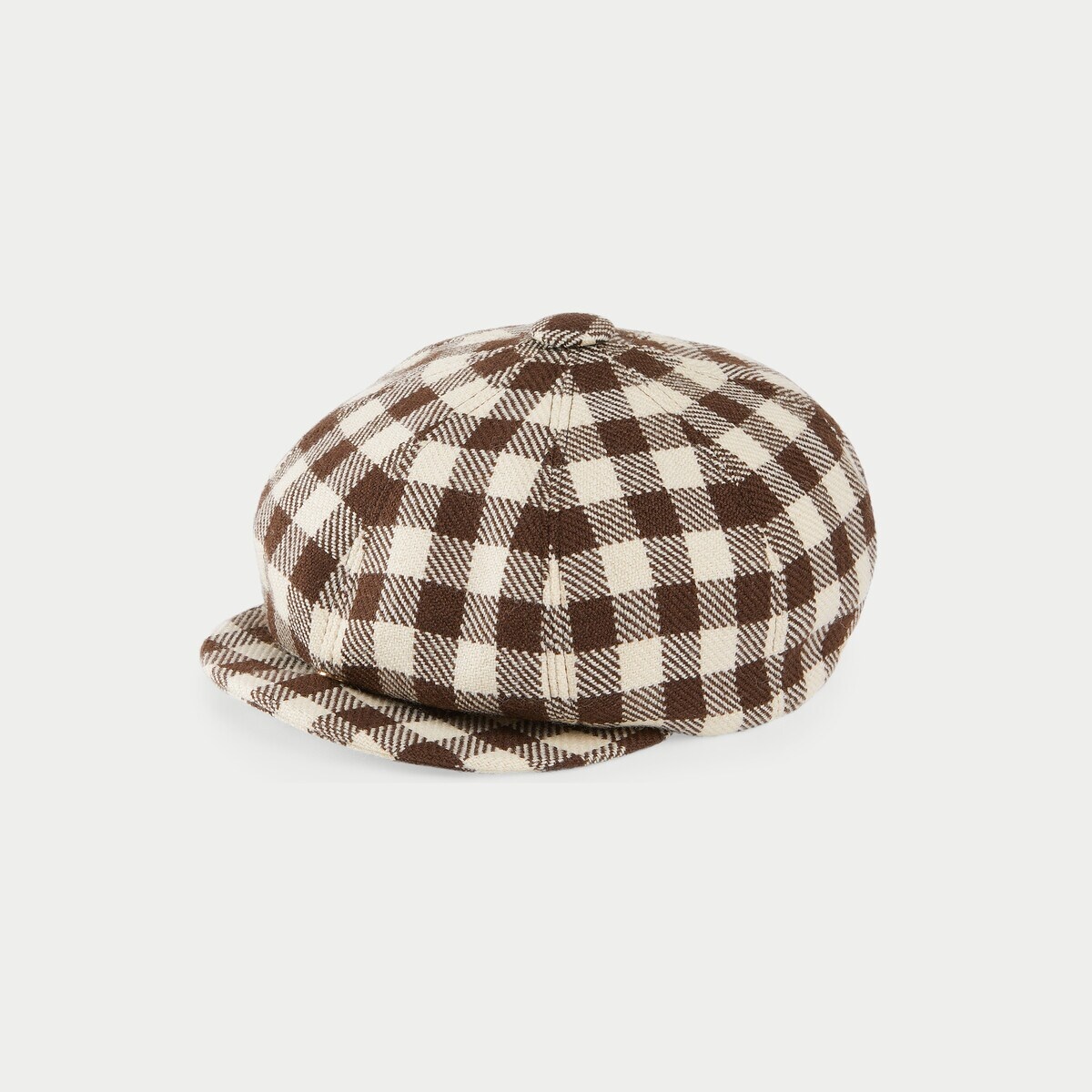 Gucci HA HA HA maxi gingham hat - 1