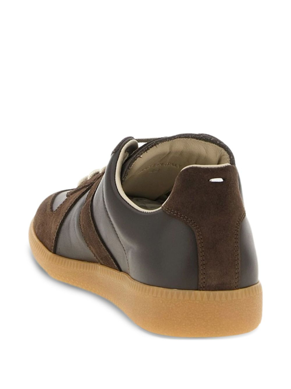 suede-panels sneakers - 3