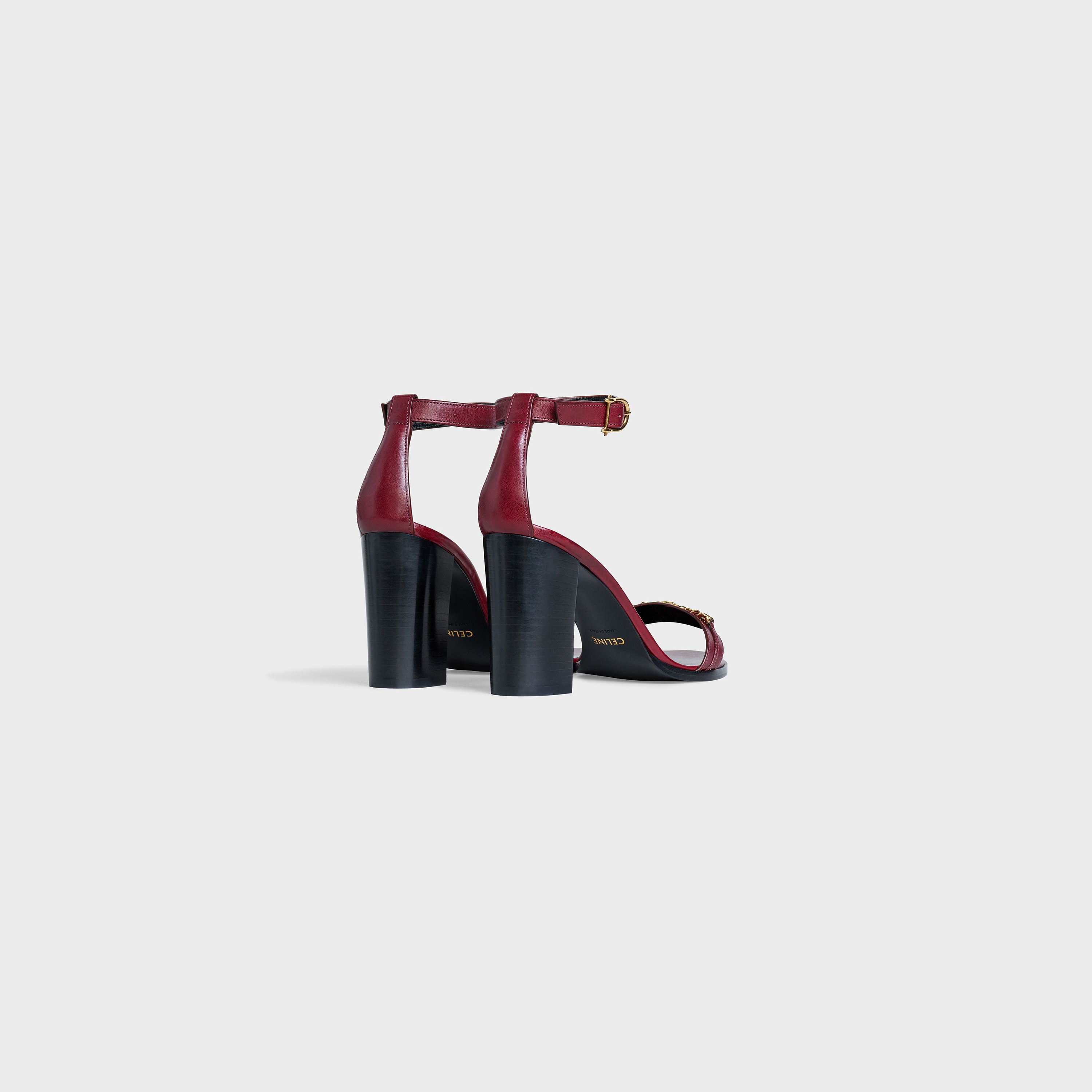 CELINE TRIOMPHE SANDAL  IN  CALFSKIN - 3