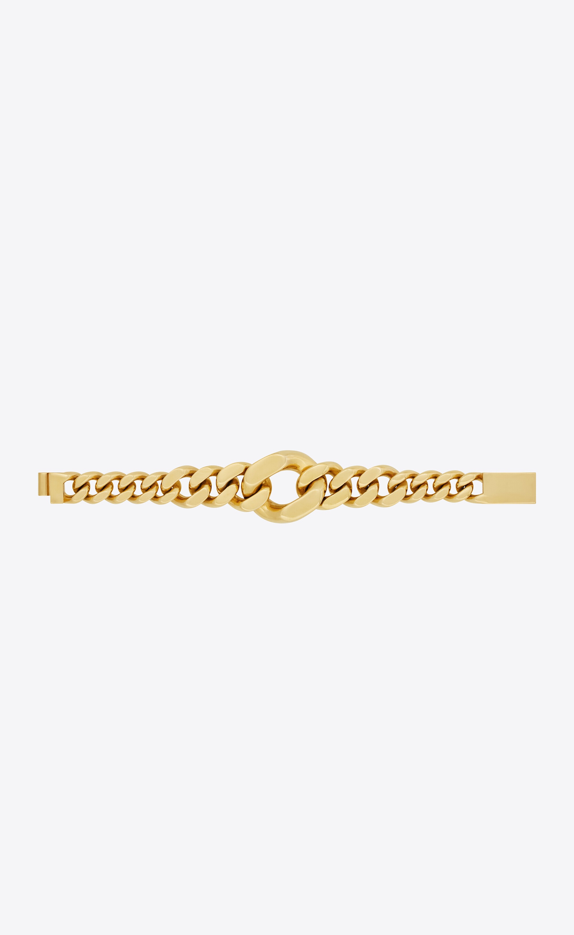 graduated chain bracelet in metal - 3