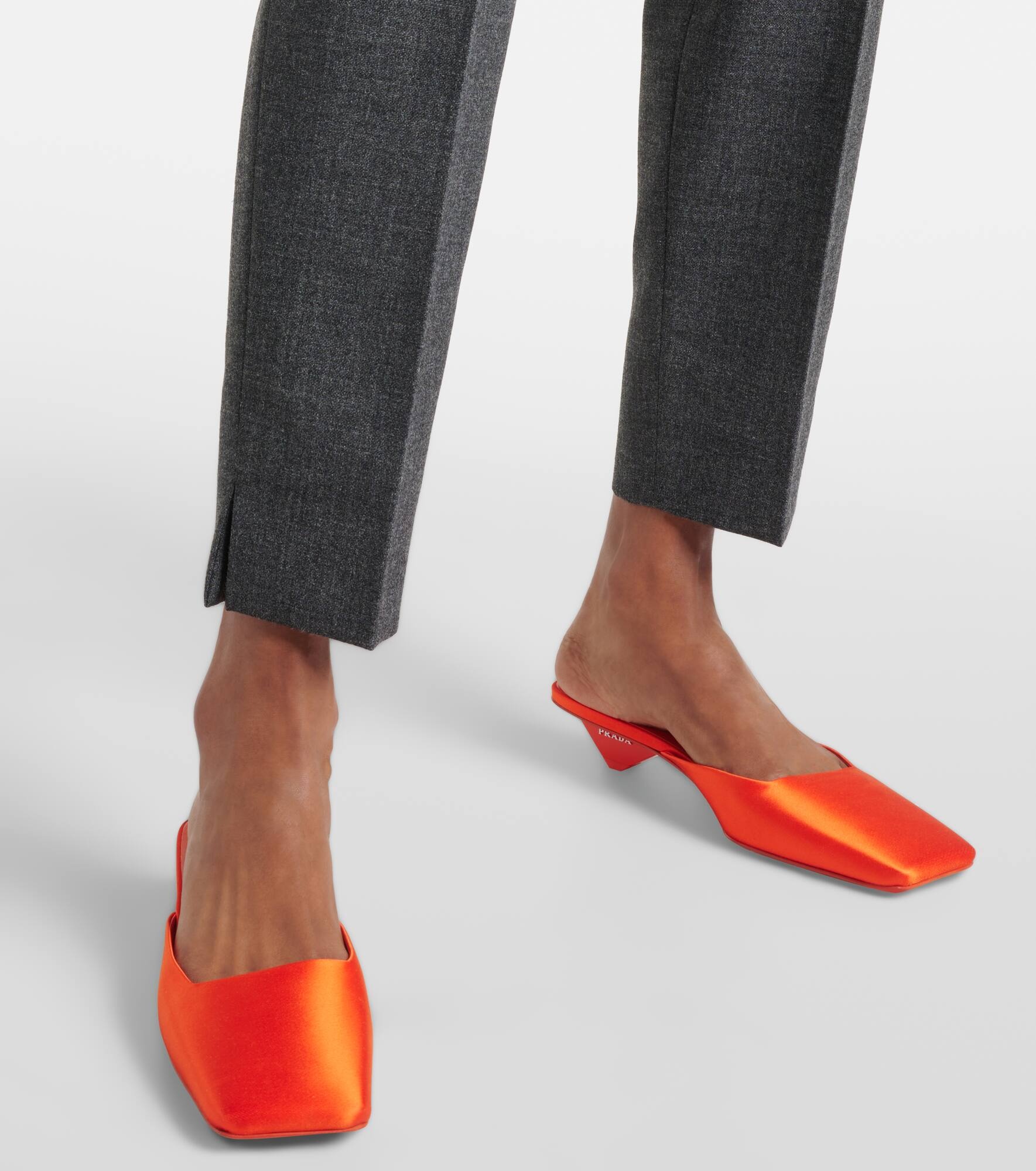 Satin mules - 7