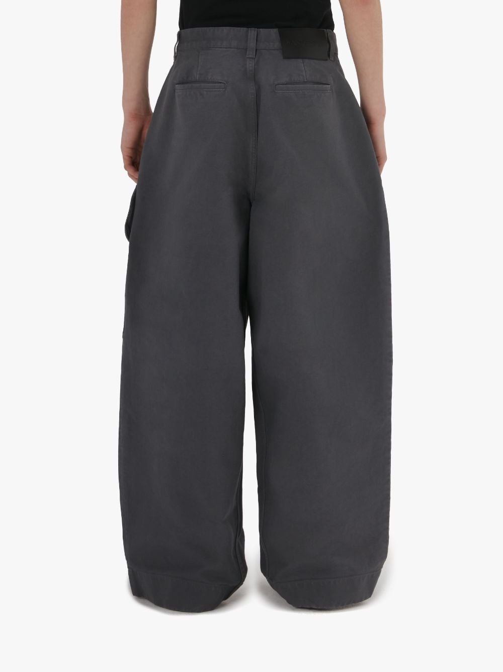 JW Anderson CARGO TROUSERS WITH OVERSIZED POCKET | REVERSIBLE