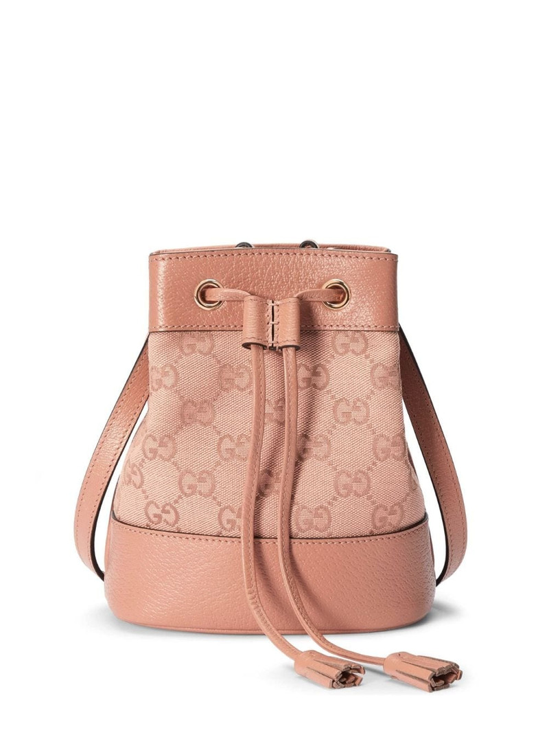 Ophidia GG leather shoulder bag - 1