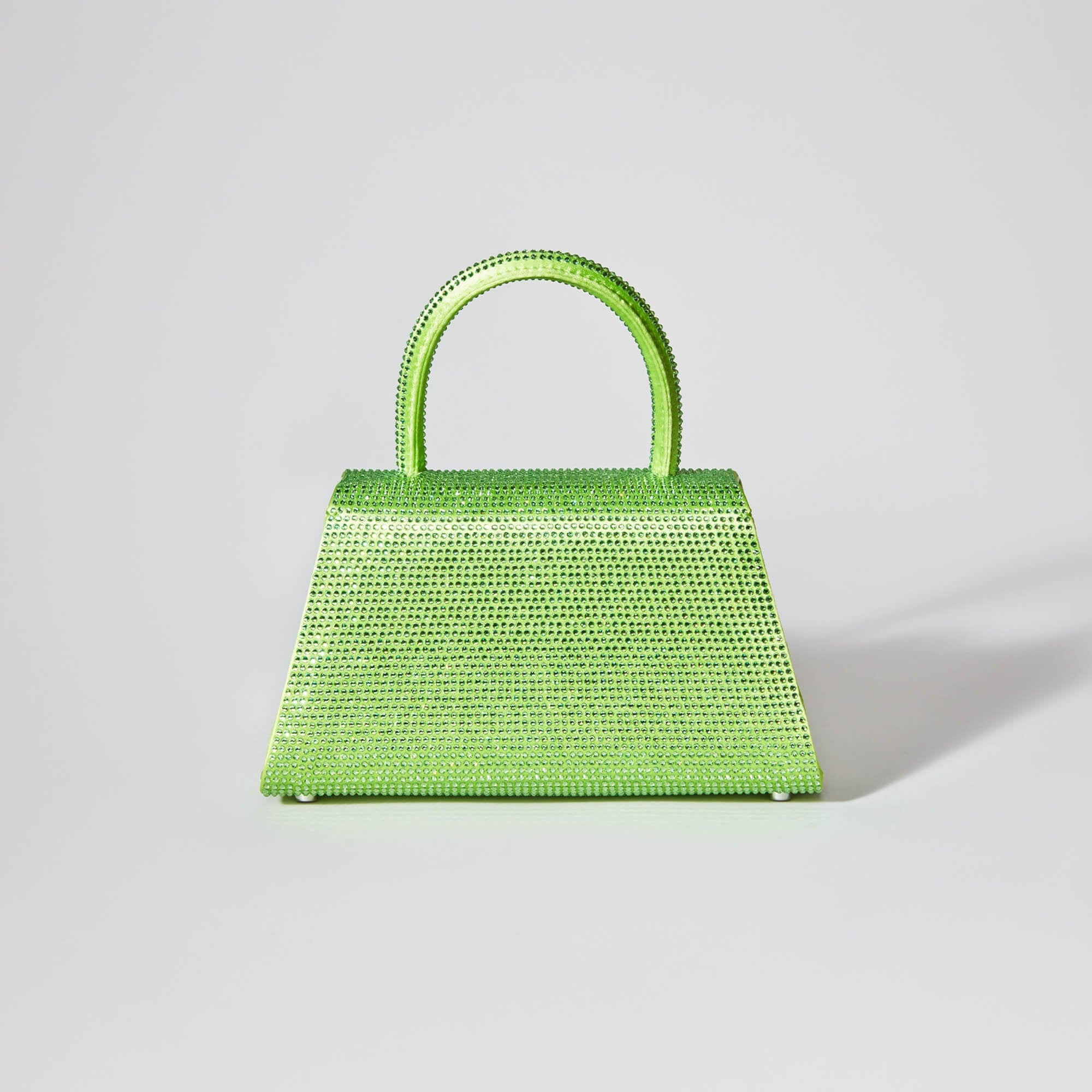 The Bow Mini in Lime Rhinestone - 3