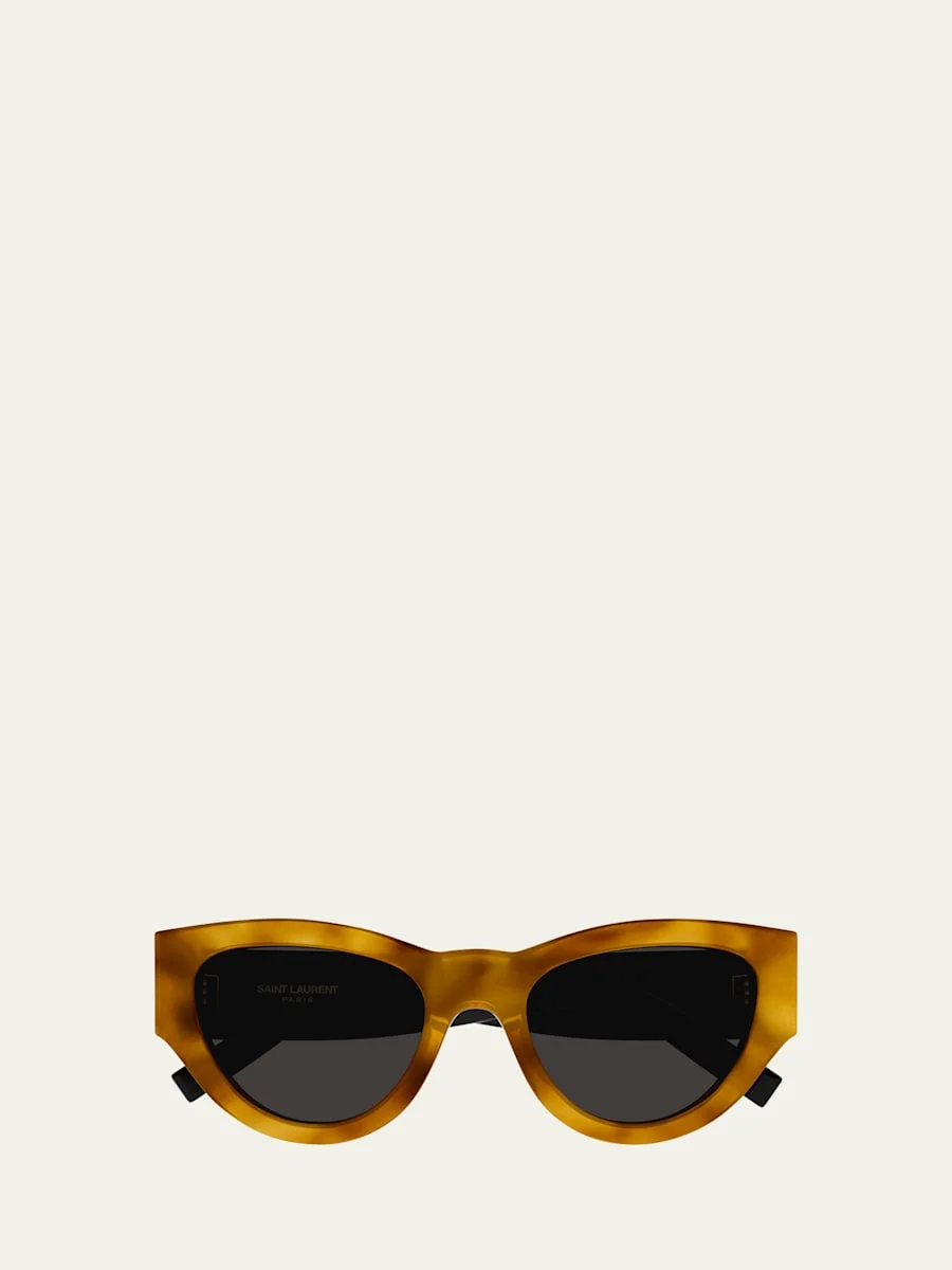 YSL Acetate Cat-Eye Sunglasses - 1