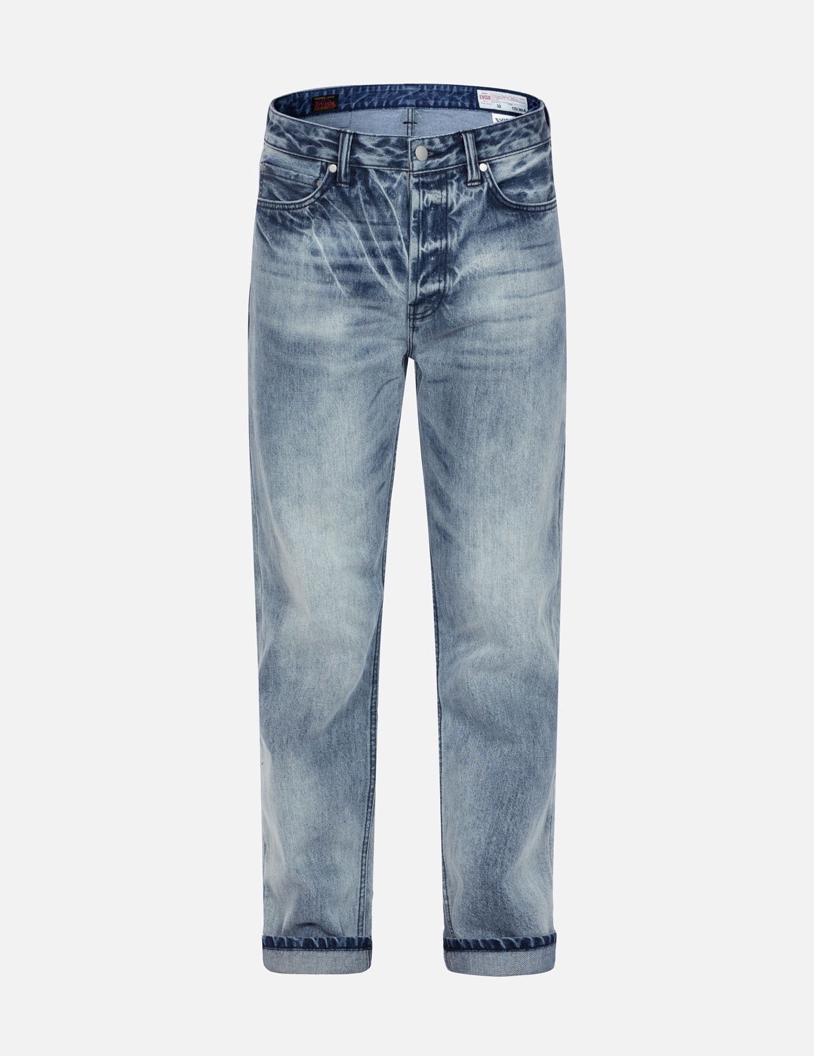 Distressed Daicock Straight Fit Washed Jeans - 2