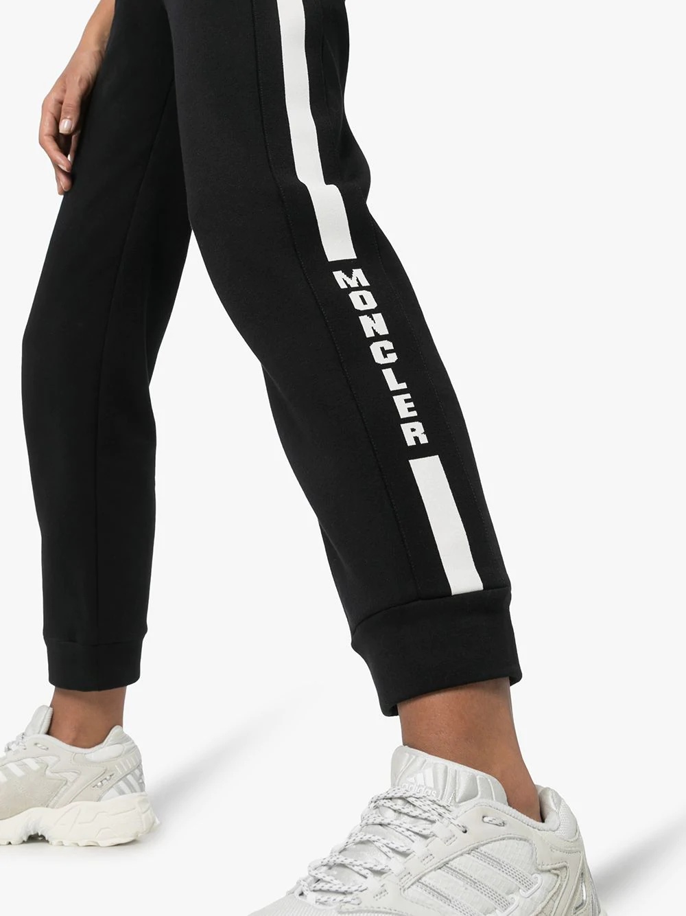 drawstring waist track pants - 5