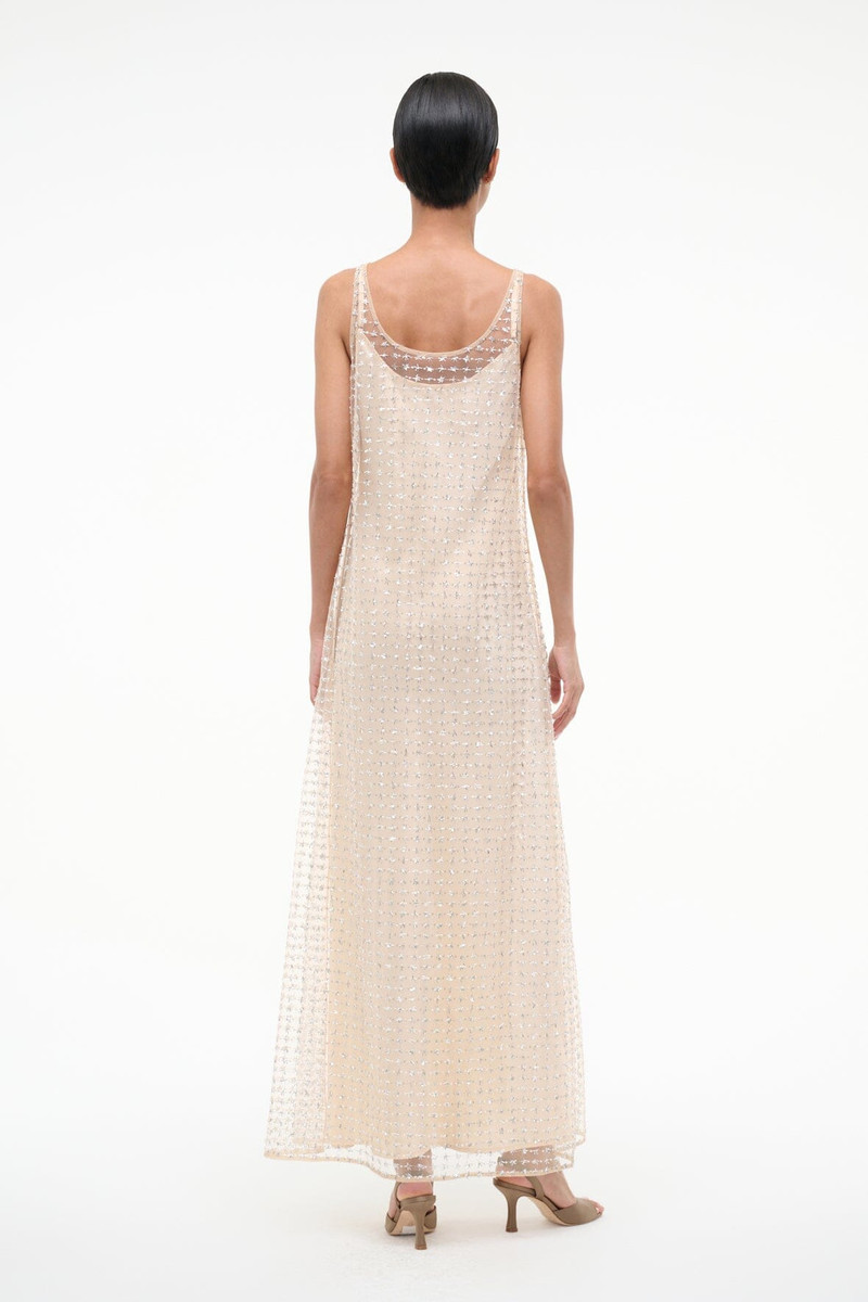 STAUD AURIELLE DRESS STARDUST 3