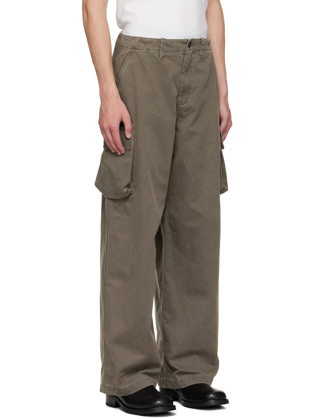 Taupe Mount Cargo Pants - 2