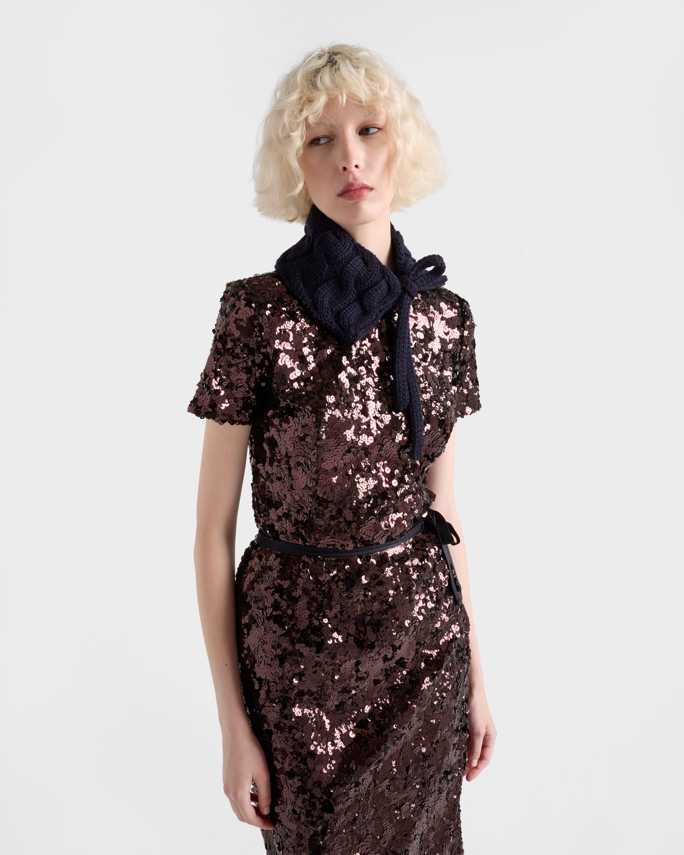 Embroidered sequin top - 3