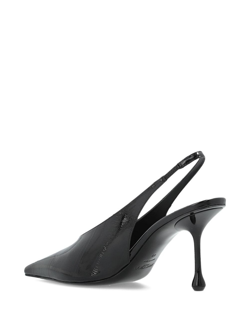 95mm Isa pointed slingback pumps 3