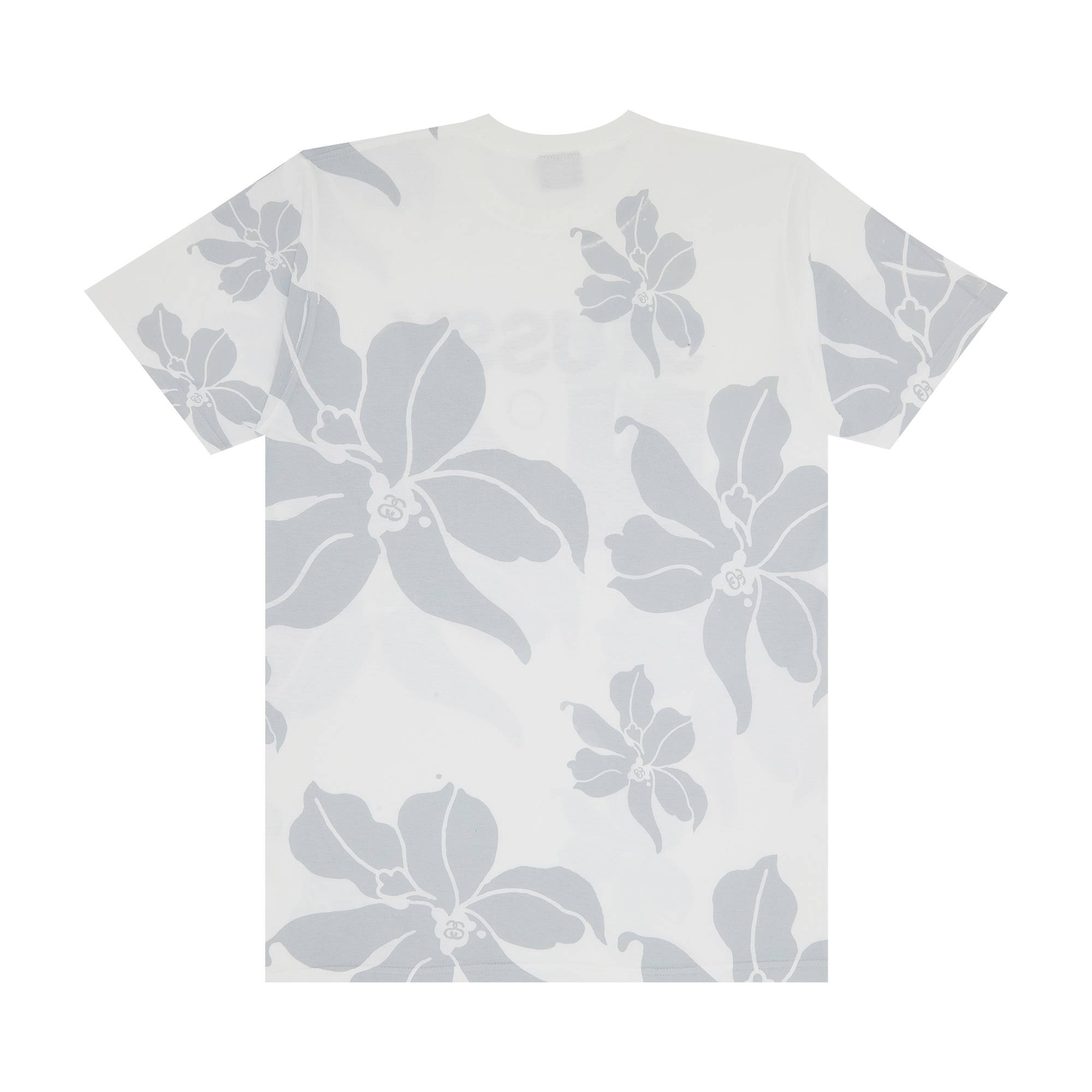 Stussy No. 4 Flowers Tee 'White' - 2