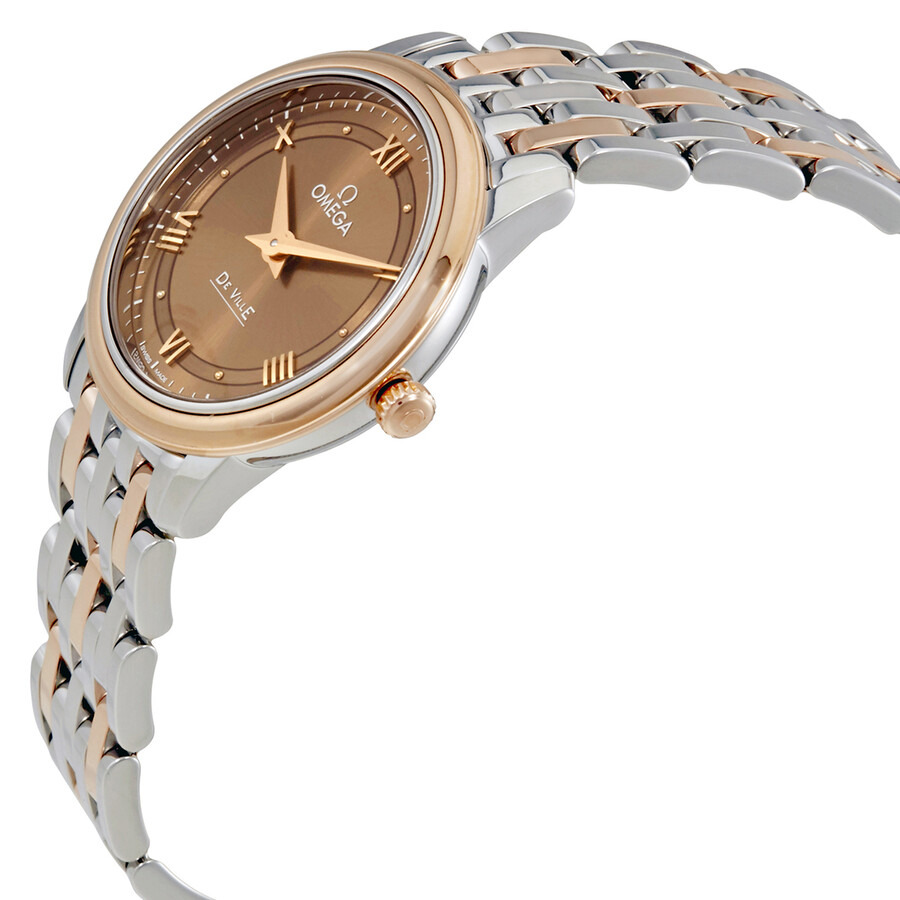 Omega De Ville Chestnut Dial Ladies Watch 424.20.27.60.13.001 - 2