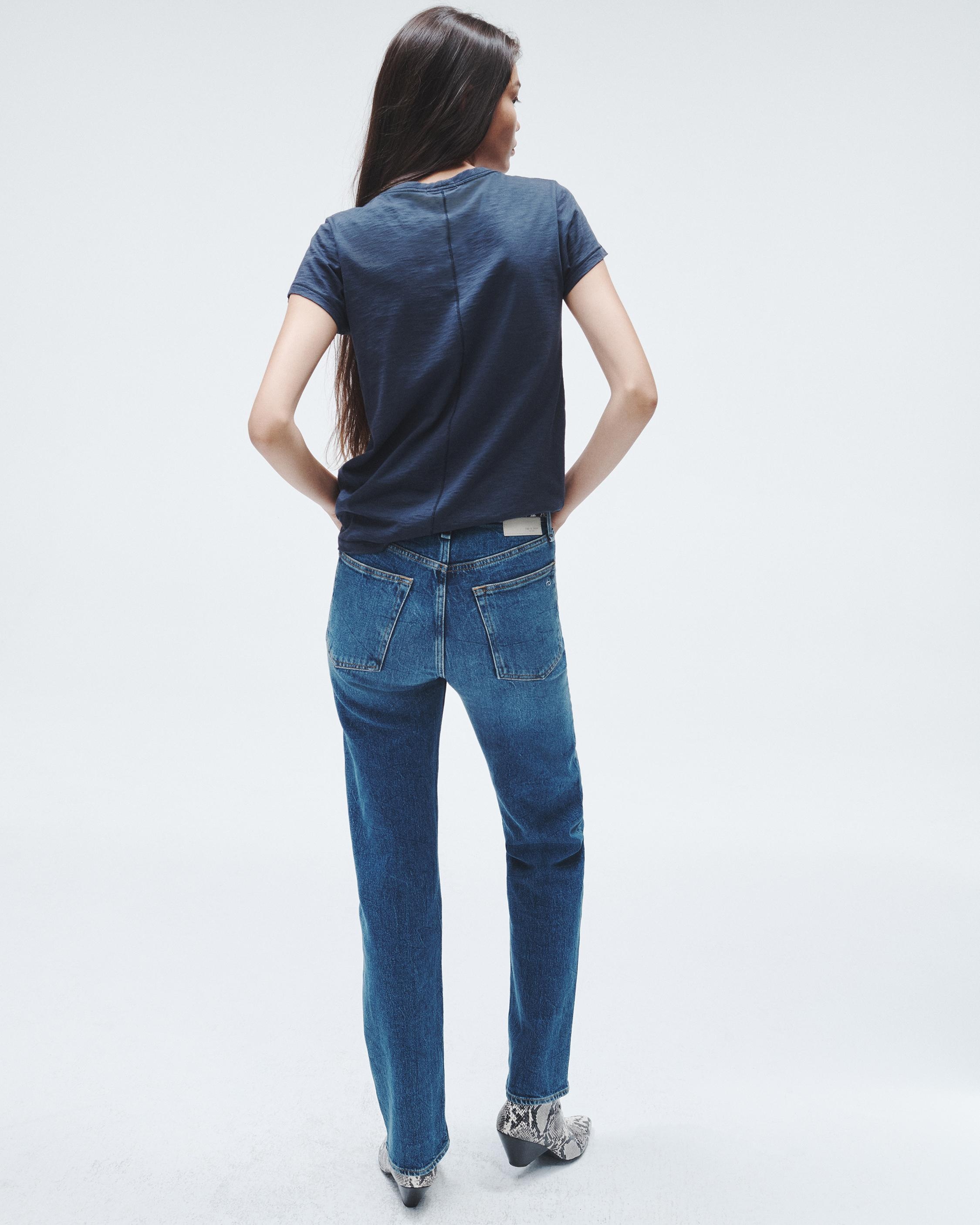 Harlow Full Length Straight - Kendra
Mid-Rise Vintage Stretch Jean - 4